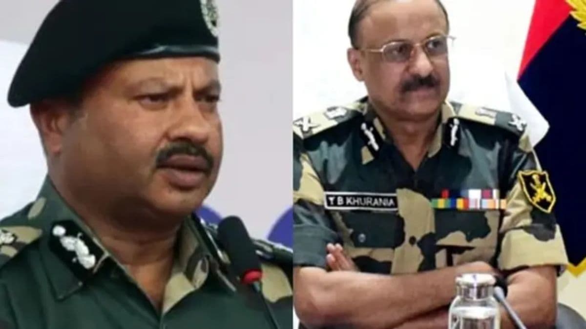 BSF DG Special DG Nitin Agarwal YB Khurania BSF DG Special DG Nitin Agarwal YB Khurania