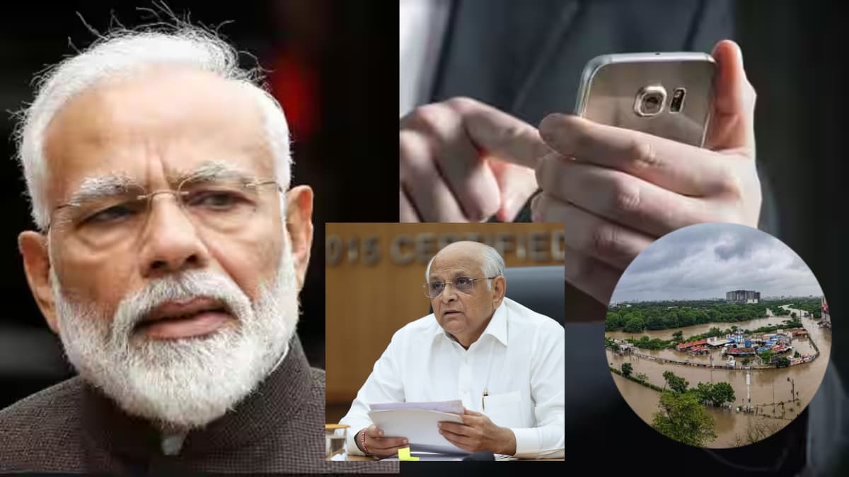 गुजरात में बाढ़ के हालातों पर PM मोदी की नजर; मुख्यमंत्री भूपेन्द्र पटेल से राहत और बचाव कार्यों का लिया जायजा
