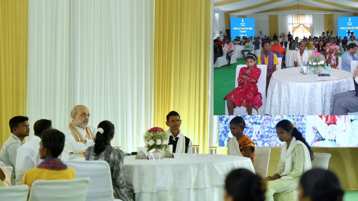 गृहमंत्री अमित शाह से मिले बस्तर के नक्सल पीड़ित, सुनाई आपबीती, मांगा न्याय