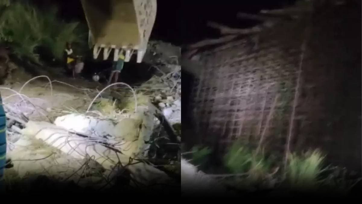 बिहार में फिर गिरा पुल; नीतीश के ड्रीम प्रोजेक्ट पर फिरा पानी! रेलवे स्टेशन के पास हुआ हादसा
