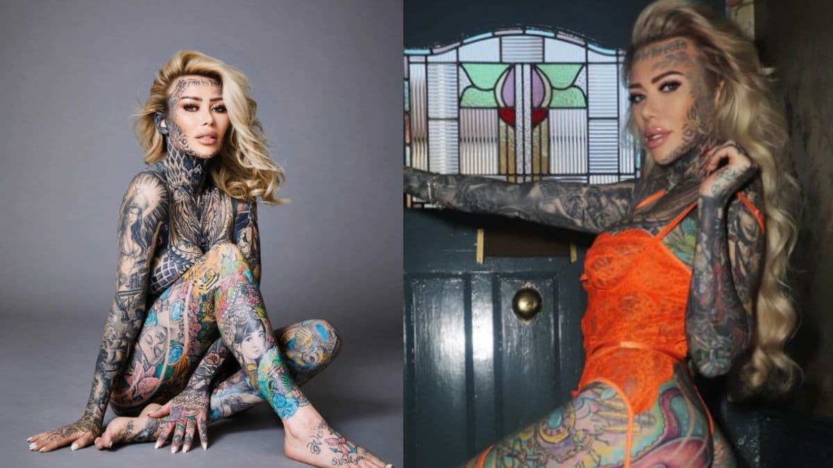 Real Tatoogirl: नाजुक बदन पर टैटू ही टैटू, एक तो इतना दर्दनाक, दर्द से चीखती रही