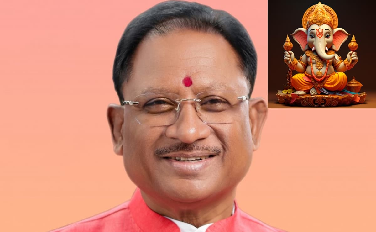 मुख्यमंत्री विष्णुदेव साय ने दी गणेश चतुर्थी पर शुभकामनाएं, कहा- यह उत्सव अब सामाजिक समरसता का अनोखा उदाहरण