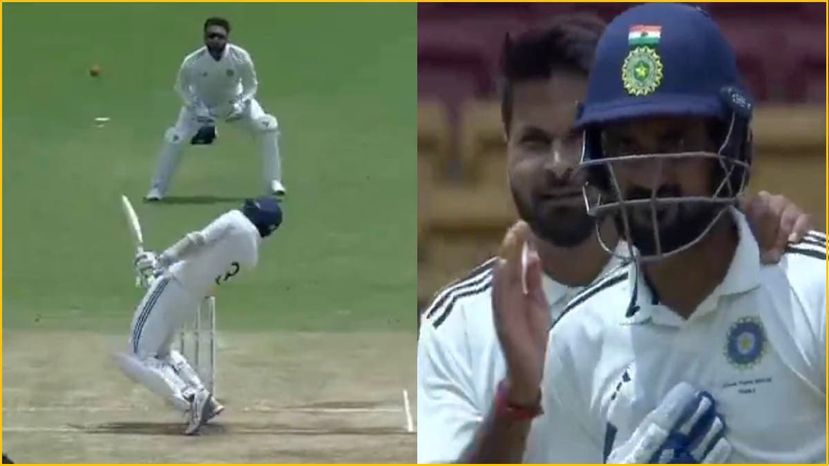 Duleep Trophy 2024: मुकेश कुमार की बाउंसर से चोटिल होते-होते बचा ये खिलाड़ी, चेस्ट पर लगी गेंद; देखें Video