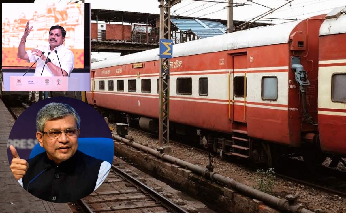 इंदौर-मनमाड़ लाइन पर 160km की स्पीड से दौड़ेगी ट्रेन, CM मोहन यादव और रेल मंत्री ने बताई खासियत