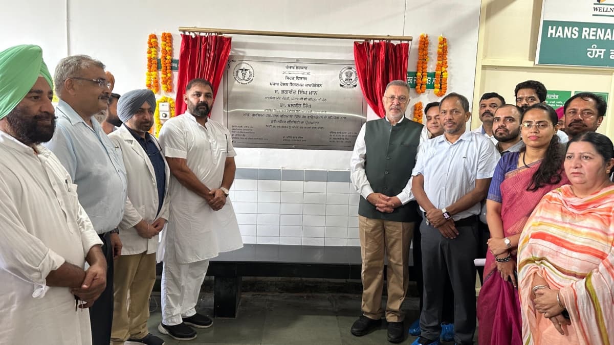 Punjab: अब मरीजों को मुफ्त मिलेगी डायलिसिस की सुविधा, स्वास्थ्य मंत्री बलबीर सिंह ने केंद्रों का उद्घाटन कर कही बड़ी बात