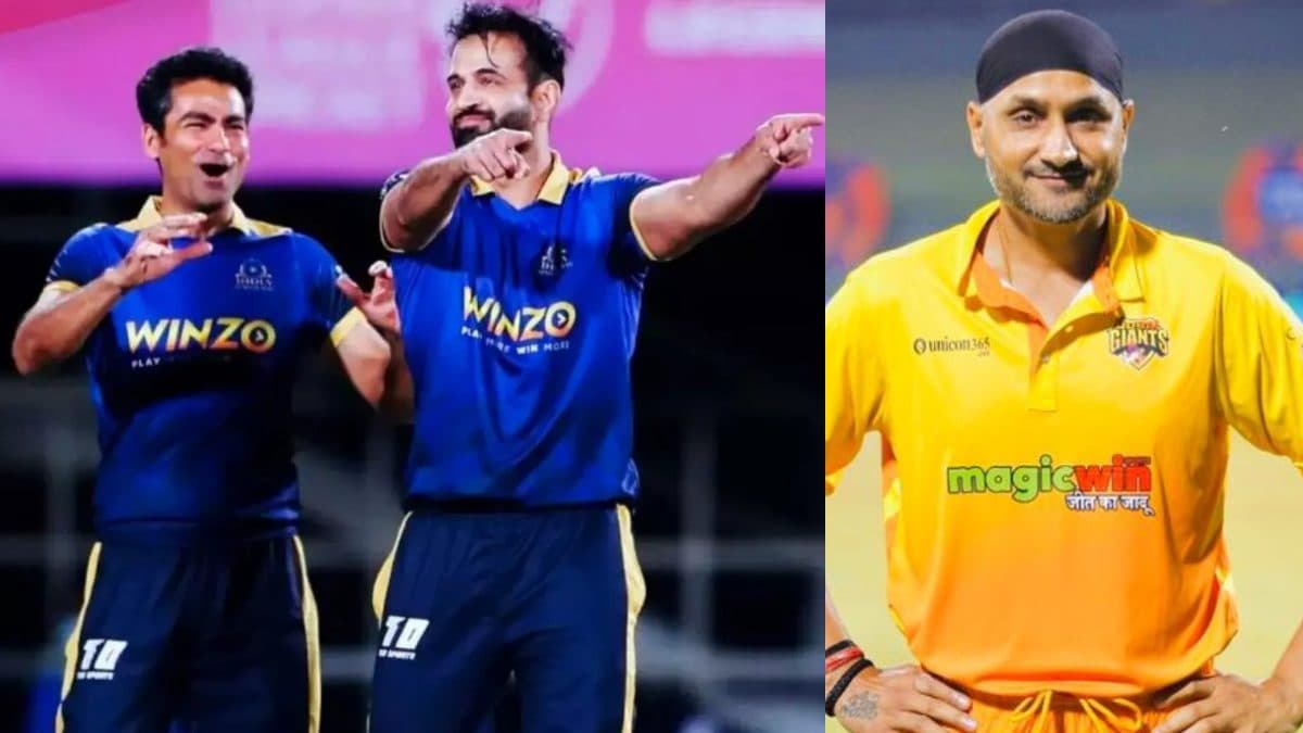 Legends League में आज भिड़ेंगी इरफान पठान और हरभजन सिंह की टीमें, जानें फ्री में कहां देखें मैच