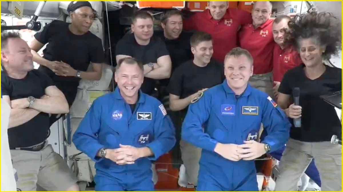 अंतरिक्ष से Sunita Williams के नए वीडियो; SpaceX के क्रू-9 को देखकर बोलीं- आपका स्वागत है