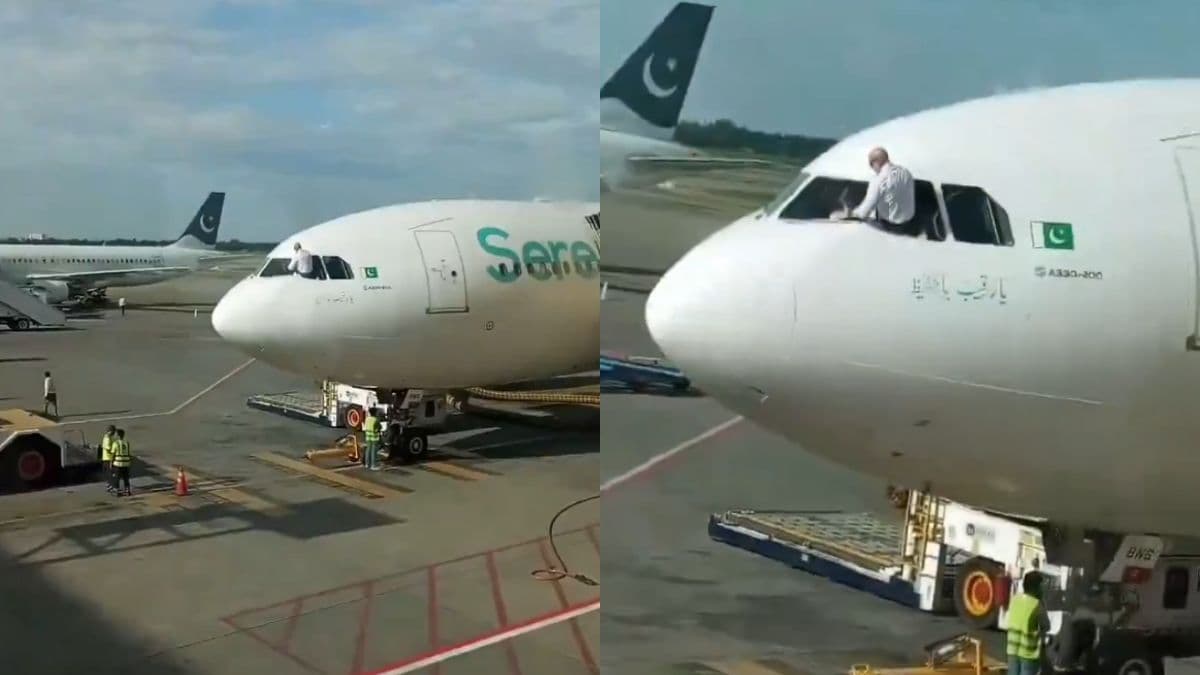 Pakistan Plane Viral Video