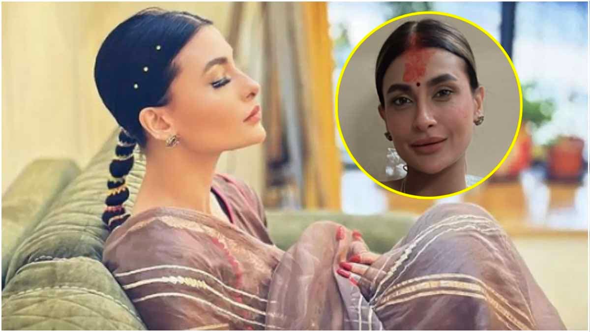 ब्रेकअप के सदमे से उबरी एक्ट्रेस ने रचाई शादी! मांग के सिंदूर की वायरल तस्वीरों से मिले संकेत