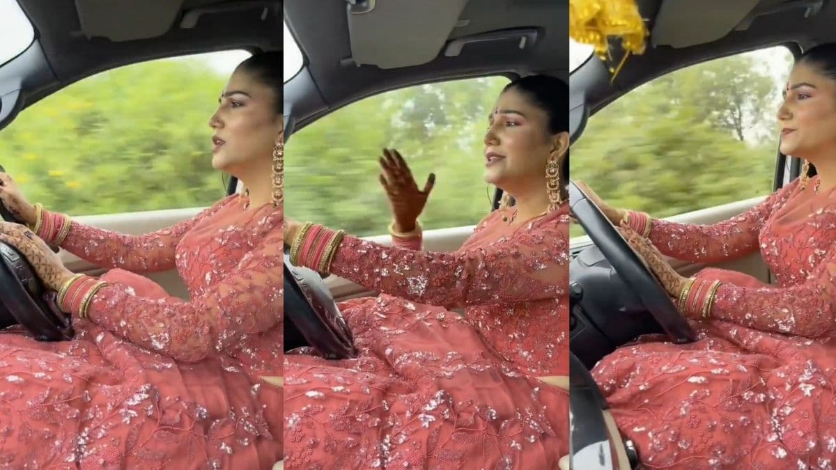 Video: Sapna Chaudhary ने तोड़ा बड़ा कानून! कार चलाते वक्त बनाई रील, भयंकर हुईं ट्रोल