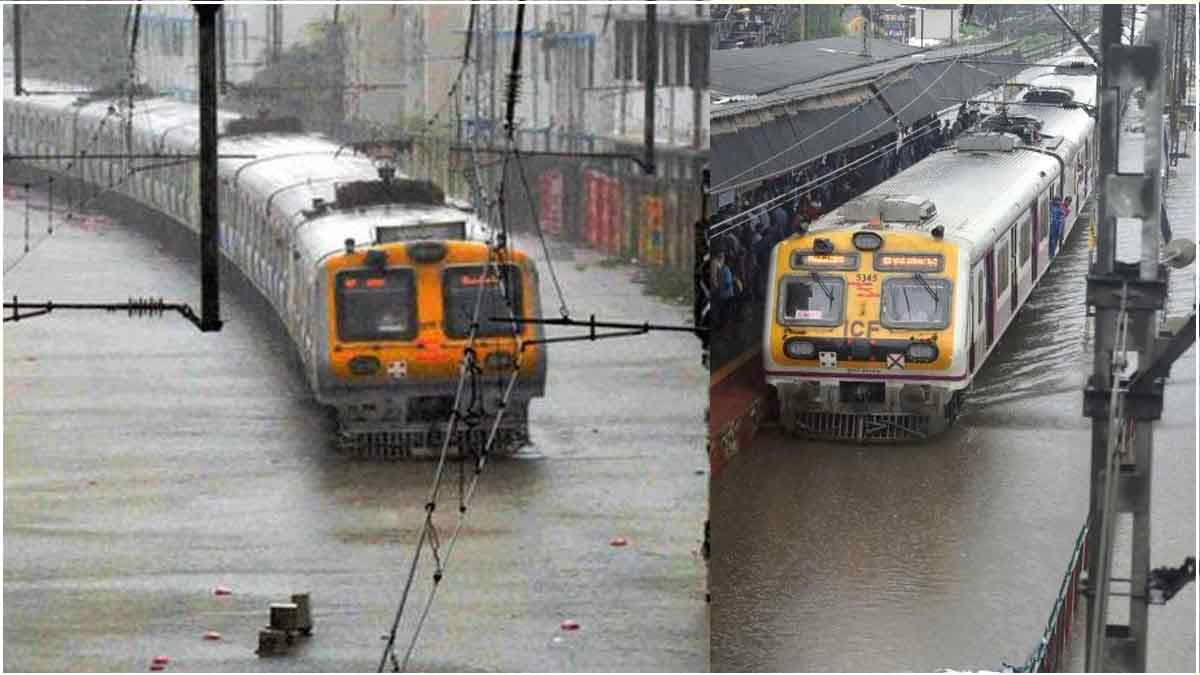 यात्रीगण कृपया ध्यान दें! मुंबई में बारिश के चलते थमी ट्रेनों की रफ्तार, यहां देखें पूरी लिस्ट
