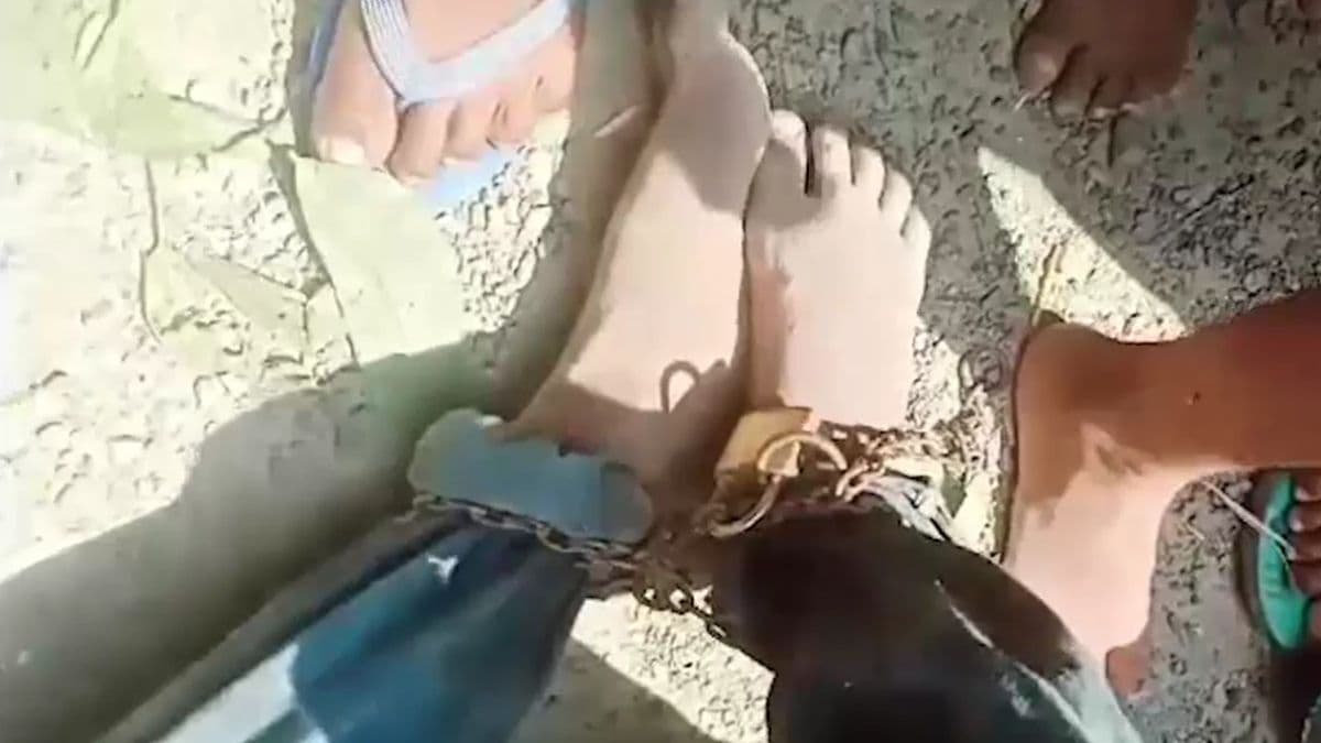 Video: बिहार में पौधा तोड़ने पर बच्चे को दी तालिबानी सजा! बेगूसराय में जंजीर में बांधकर पीटा