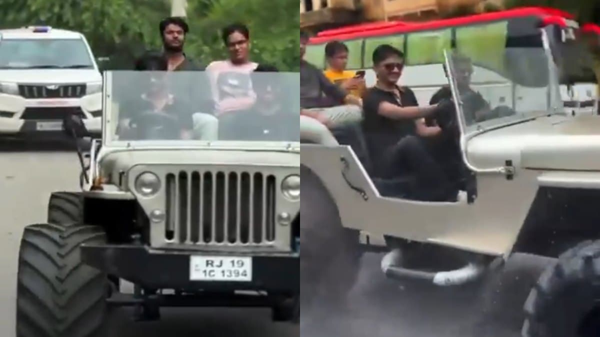 Rajasthan: डिप्टी सीएम के बेटे की रील वायरल, पुलिस एस्कॉर्ट के साथ दिखाया टशन, लोगों ने उठाए सवाल