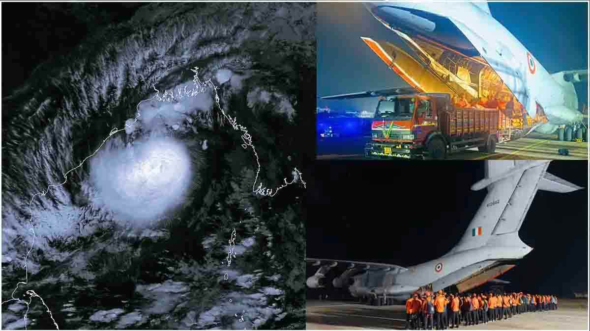 Cyclone Dana: 10 लाख लोग बेघर, 550 ट्रेनें-फ्लाइटें कैंसिल, स्कूल-कॉलेज बंद; NDRF-आर्मी और एयरफोर्स-नेवी अलर्ट