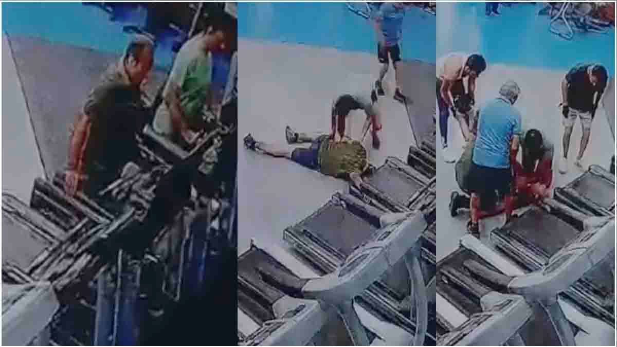 Video: ऐसे भी आ जाती है मौत! सूरत में ट्रेडमिल पर दौड़ते-दौड़ते गिरा व्यापारी