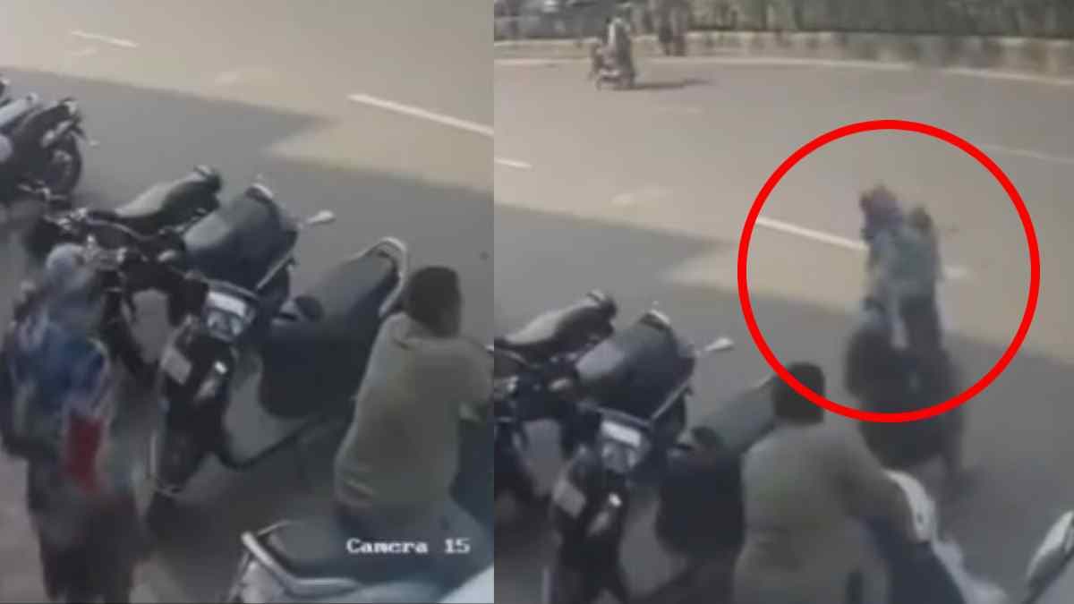 Video: 28 किलो चांदी की लूट का वीडियो वायरल, देखें कैसे बैग छीन फरार हुई 'चोरनी'
