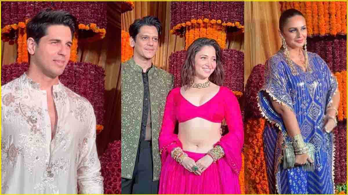 Ramesh Taurani की दिवाली पार्टी में सितारों का मेला, देखें वीडियो