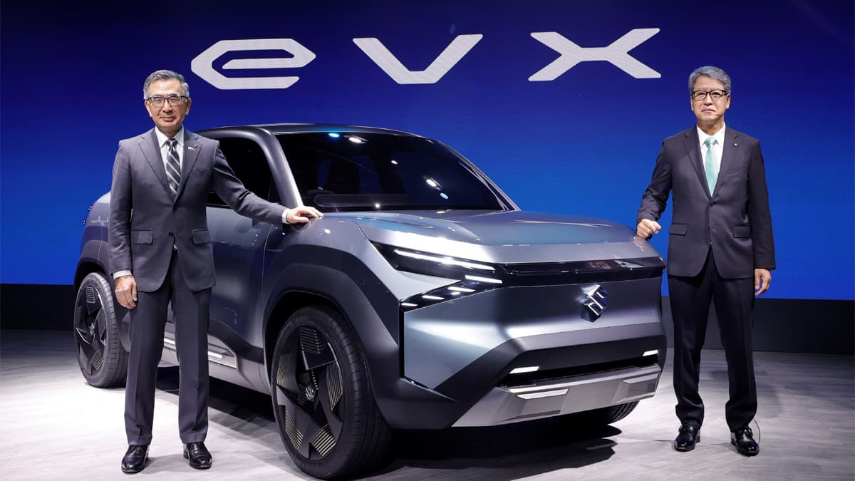 550km की रेंज के साथ Toyota लॉन्च करेगी नई इलेक्ट्रिक कार! Maruti eVX पर होगी बेस्ड