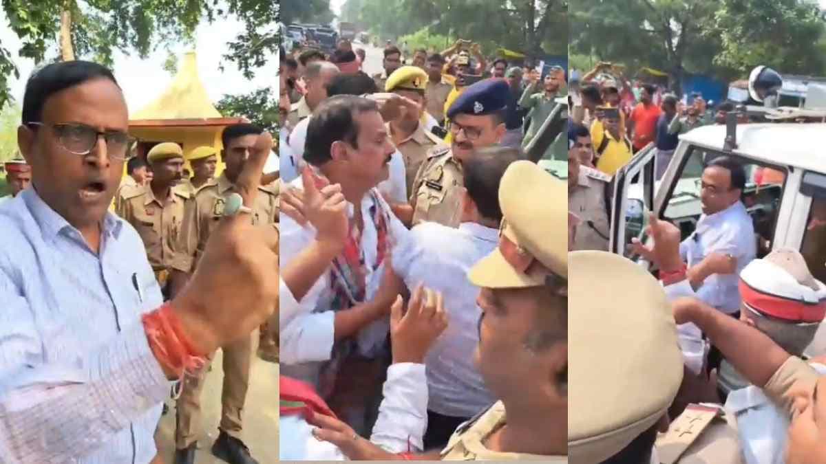 सपा विधायक की गुंडई! SDM को धकेल गाड़ी में बैठाया, मुंह पर रख दी उंगली ; वीडियो आया सामने