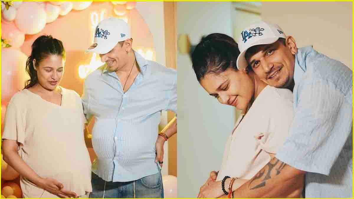 मशहूर एक्ट्रेस ने पहली बार दिखाई न्यू बोर्न बेबी की झलक, युविका के साथ पापा प्रिंस भी दिखे