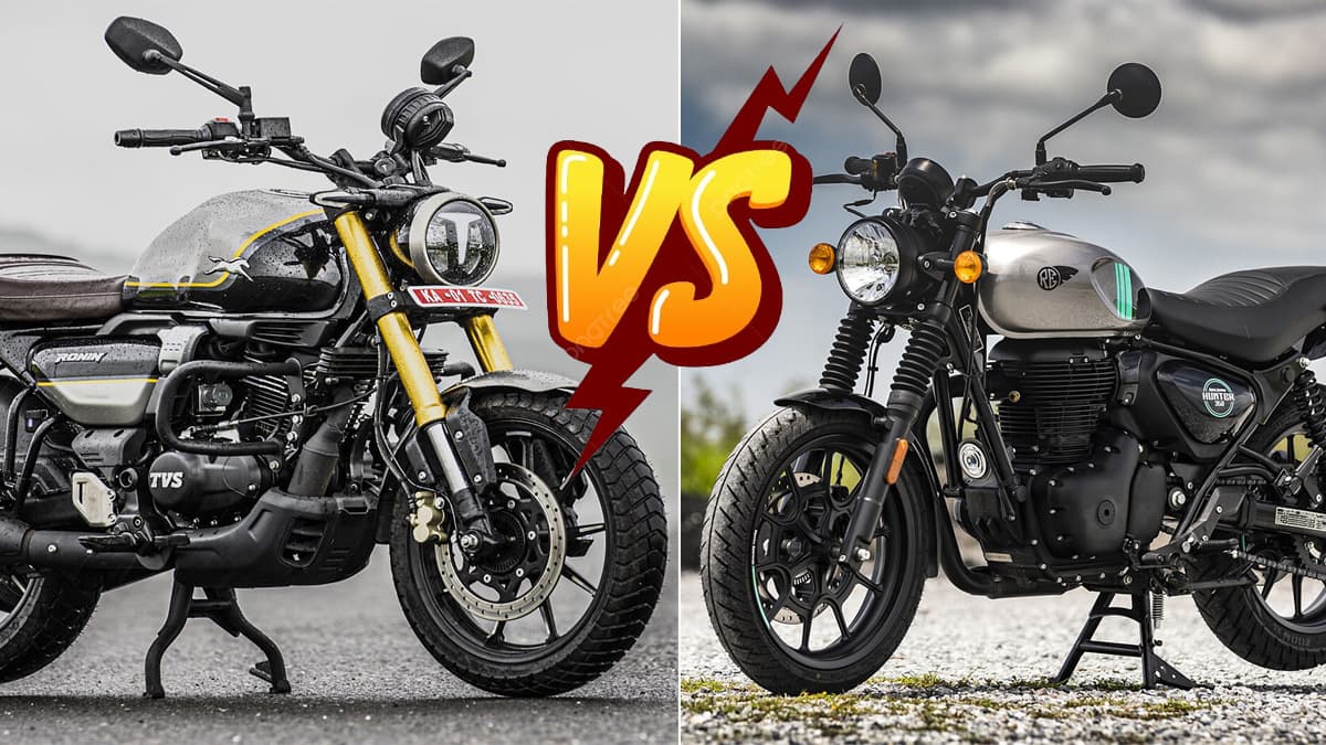 1.50 लाख में TVS Ronin या Royal Enfield Hunter, किसे खरीदना फायदेमंद? आसान भाषा में समझें