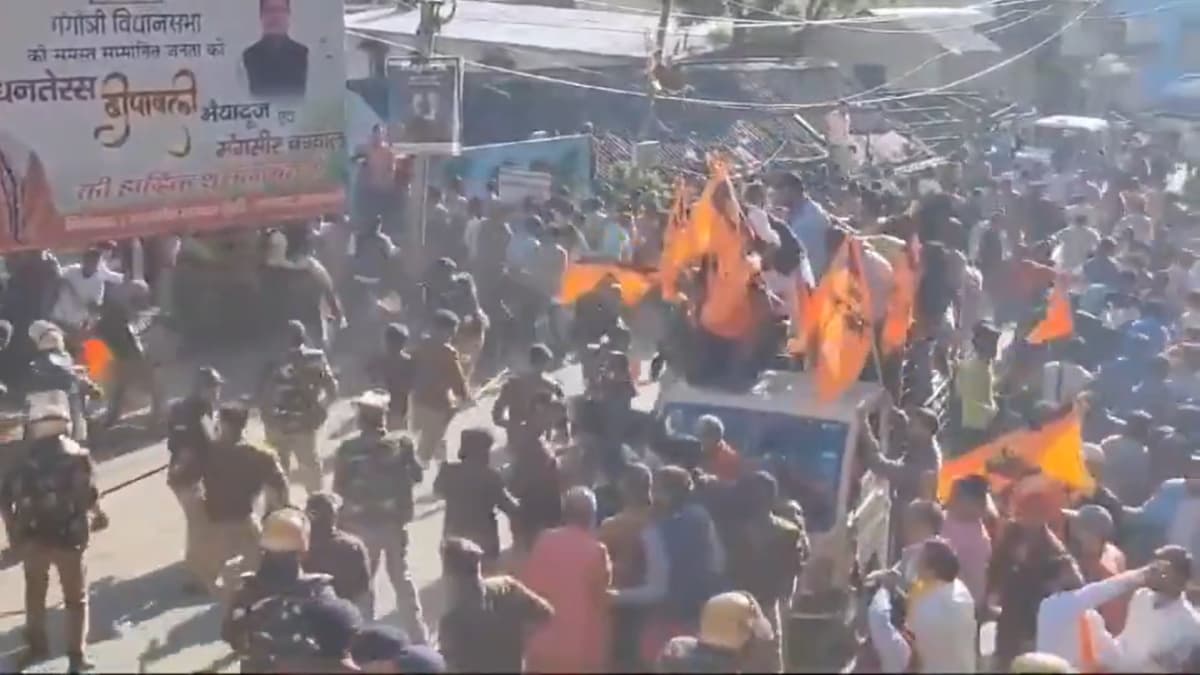 Uttarkashi में मस्जिद विवाद, हिंदू संगठन-Police के बीच हुई झड़प, कई घायल