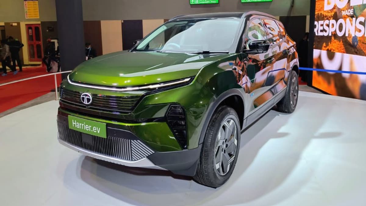 Auto expo 2025 में दिखेगा टाटा का जलवा! 500km की रेंज के साथ आएगी Tata Harrier EV