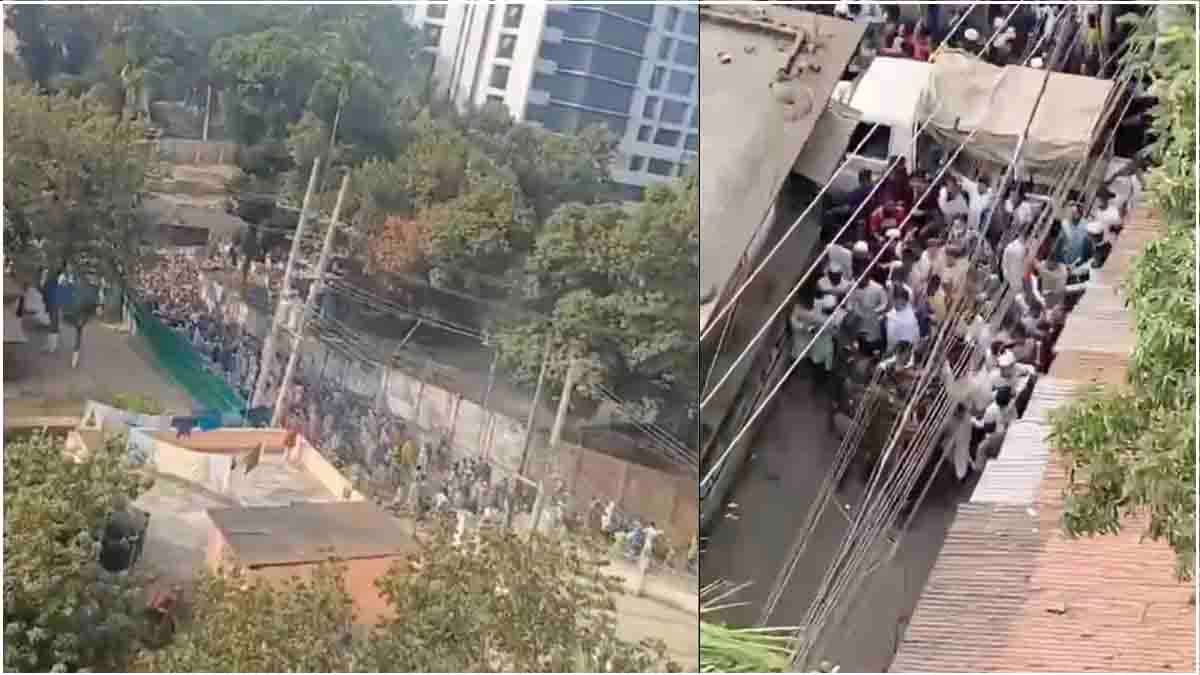 Video: Bangladesh में उग्र हुई भीड़, 3 हिंदू मंदिरों पर हमला, कई घायल