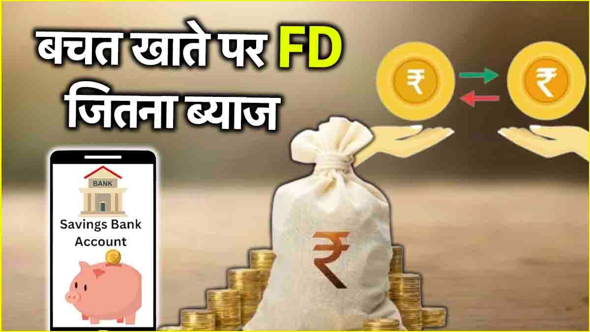 Saving Account में चाहिए FD वाला रिटर्न? तो बैंक जाकर करा लें ये काम