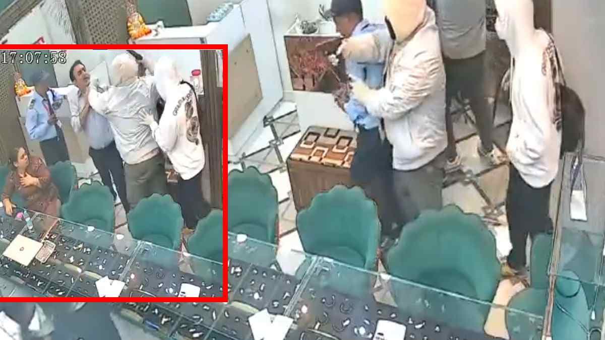 पिस्टल तानी, मारा-पीटा लेकिन फिर भी नहीं हारी हिम्मत, दुकानदार के हौसले देख भागे लुटेरे