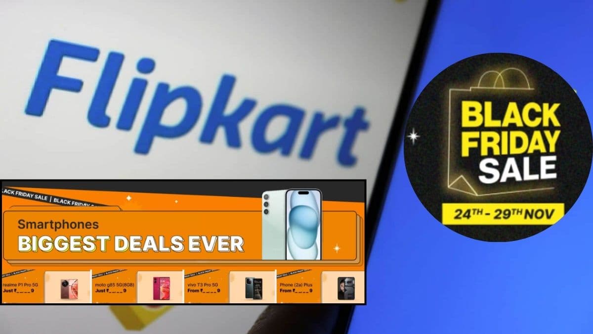 Flipkart Black Friday सेल की डेट कंफर्म...iPhone, लैपटॉप समेत इन प्रोडक्ट्स पर मिलेगा 80% तक Discount!