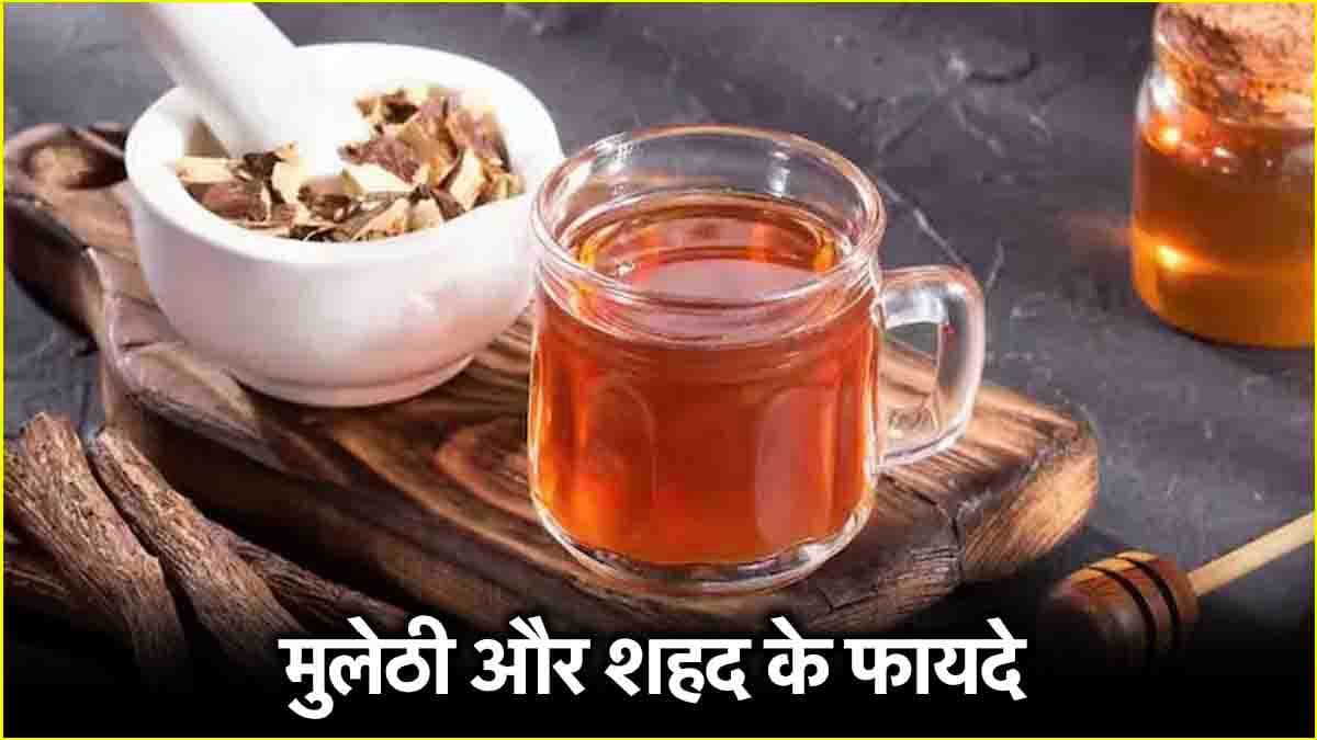 Honey And Mulethi benefits: हर रोज खाएं 1 चम्मच शहद के साथ मुलेठी, दूर होंगी ये 5 समस्याएं