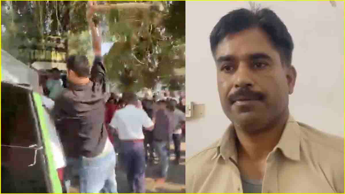 Video: 'होमगार्ड की क्या औकात' यह कहकर उदयपुर में चौराहे पर तैनात होमगार्ड की कर दी पिटाई
