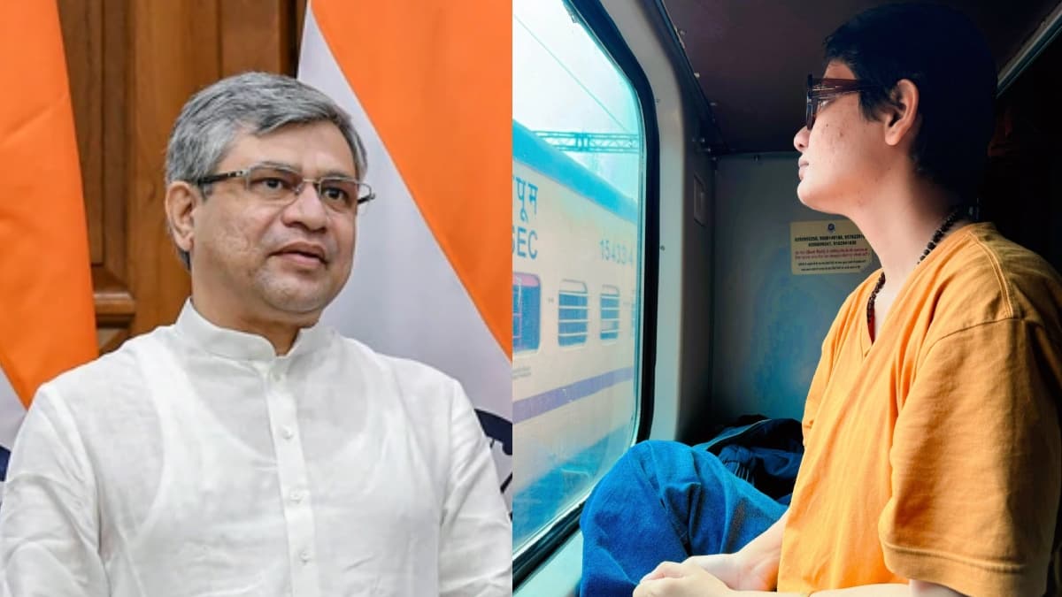 ट्रेन में बैठी नेहा सिंह राठौर ने रेल मंत्री पर कसा तंज, बोली- बैठ गई हूं, दुआ कीजिए सही-सलामत पहुंच जाऊं