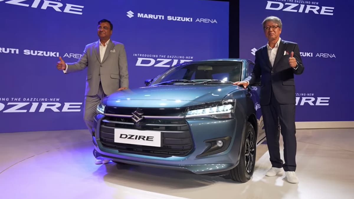 New Maruti Dzire Launched: 6.79 लाख रुपये कीमत, 34km की माइलेज, लॉन्च हुई नई डिजायर