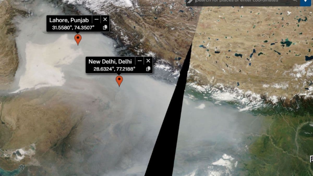 पाकिस्तान की हवा हुई खतरनाक! NASA ने शेयर की ब्लैक स्मॉग की सैटेलाइट इमेज