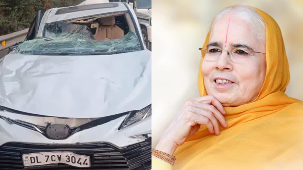 यमुना एक्सप्रेस वे पर भीषण सड़क हादसा, कृपालु महाराज की बेटी की मौत, 2 की हालत गंभीर