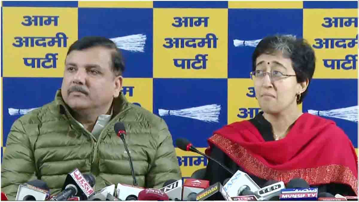 'BJP से कांग्रेस की सांठ-गांठ'; दिल्ली CM आतिशी और AAP सांसद संजय सिंह ने क्यों लगाए आरोप?