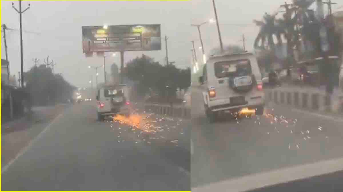 Video: संभल में हादसा, टक्कर लगने के बाद 2KM तक बाइक को घसीटती रही बोलेरो