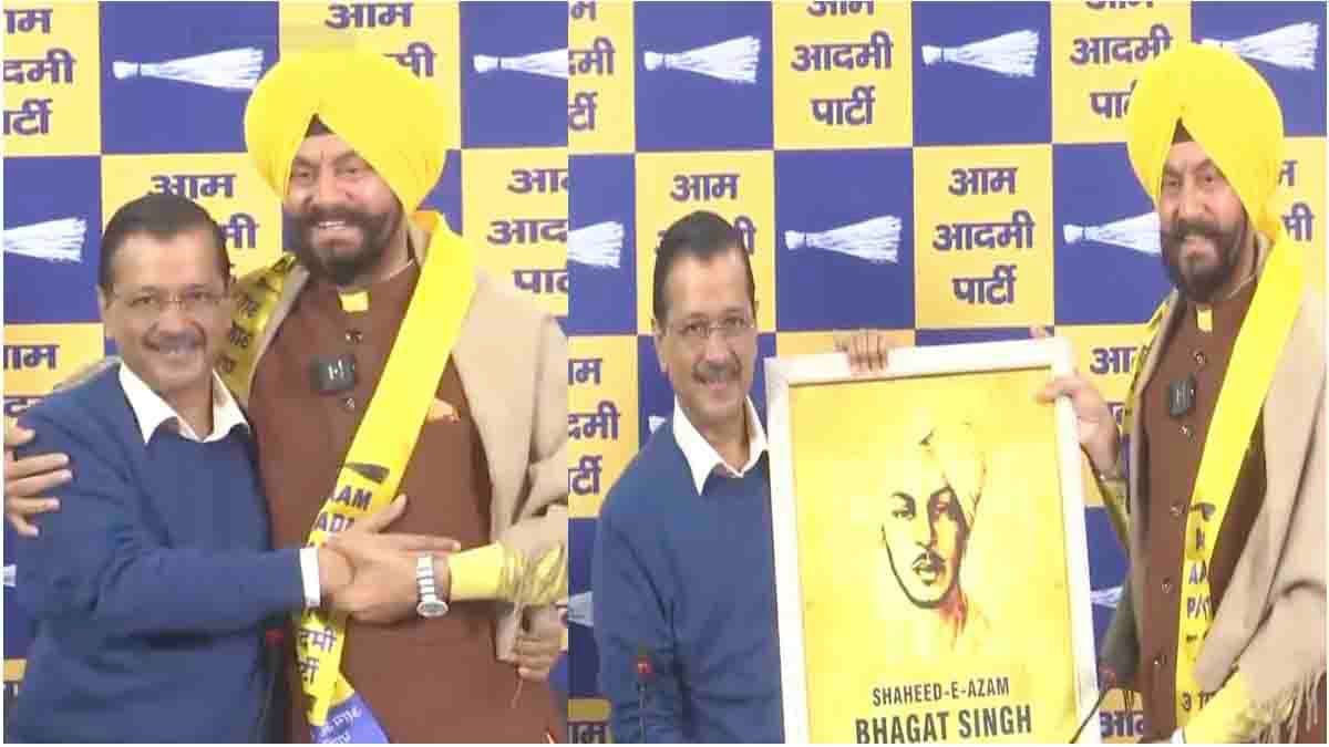 AAP का BJP को बड़ा झटका, पूर्व विधायक को जॉइन कराई पार्टी, पद्मश्री अवार्डी हैं जितेन्द्र सिंह शंटी
