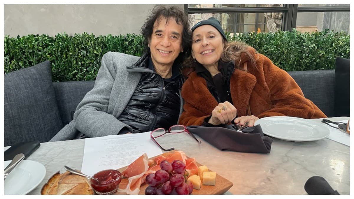 Zakir Hussain के प्‍यार में भारतीय रंग में रंगी अमेर‍िका की Antonia Minnecola, पढ़ें उस्ताद की लव स्टोरी