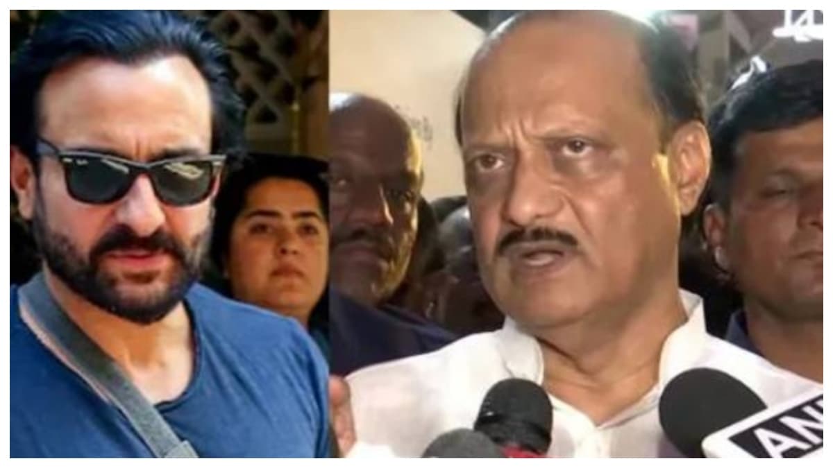 Saif Ali Khan पर हुए हमले पर क्या बोले Ajit Pawar? रेस्टोरेंट में काम करता था आरोपी