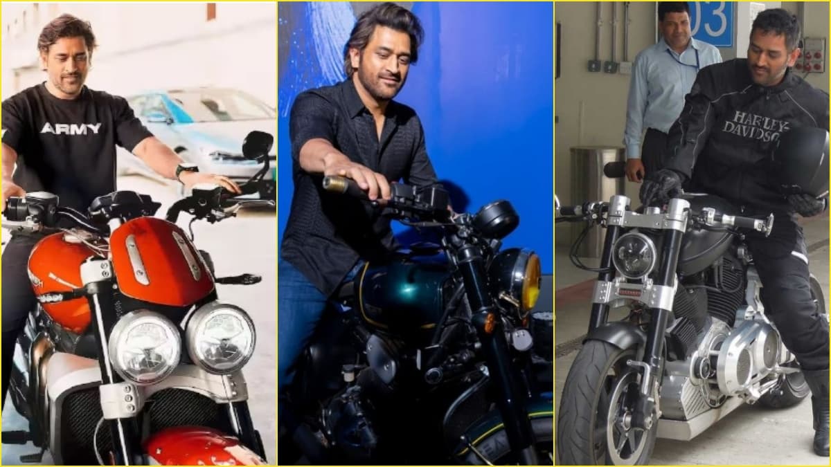 MS Dhoni के गैराज में खड़ी एक से बढ़कर एक बाइक, कीमत उड़ा देगी होश