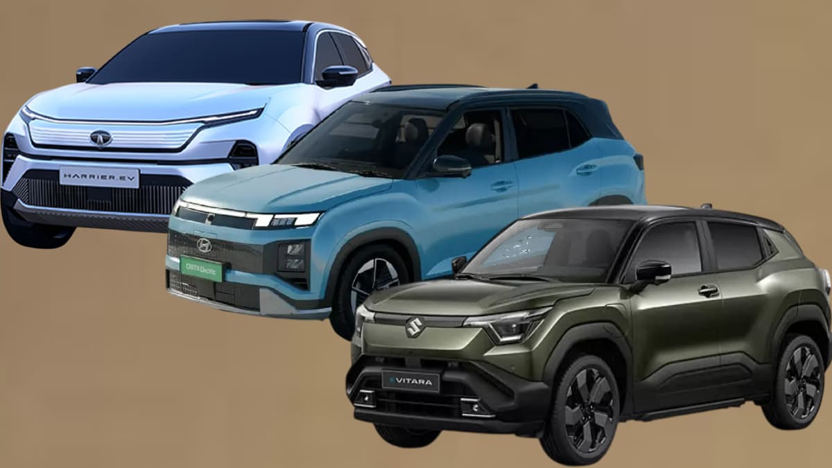 4 नई इलेक्ट्रिक SUV इस महीने देंगी दस्तक! लिस्ट में Creta ev से लेकर Sierra ev शामिल