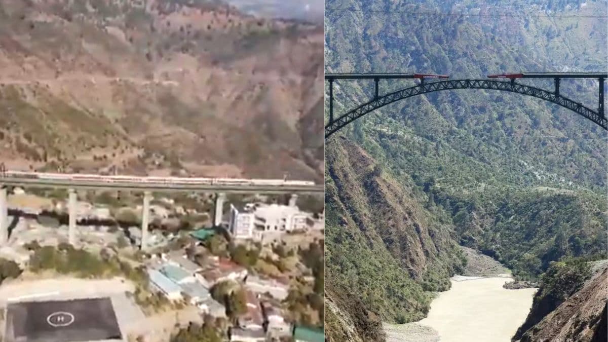 Chenab bridge पर 110 किमी. की रफ्तार से दौड़ी ट्रेन, रेलमंत्री ने शेयर किया वीडियो