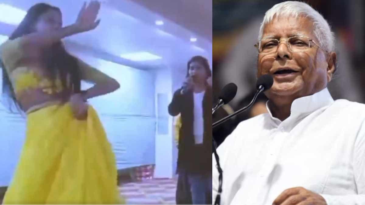 Lalu Yadav की पार्टी ने नचाईं 4 बार डांसर्स, RJD की बैठक का वायरल हुआ वीडियो