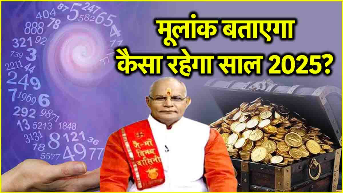 Numerology: 1 से 9 मूलांक वालों के लिए कैसा रहेगा साल 2025? पंडित सुरेश पांडेय से जानें किस्मत का सितार बदलने वाला नंबर