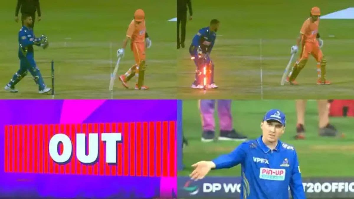 VIDEO: थर्ड अंपायर ने दिया आउट, फिर भी पवेलियन नहीं लौटा बल्लेबाज, बीच मैदान पर जमकर हुआ ड्रामा