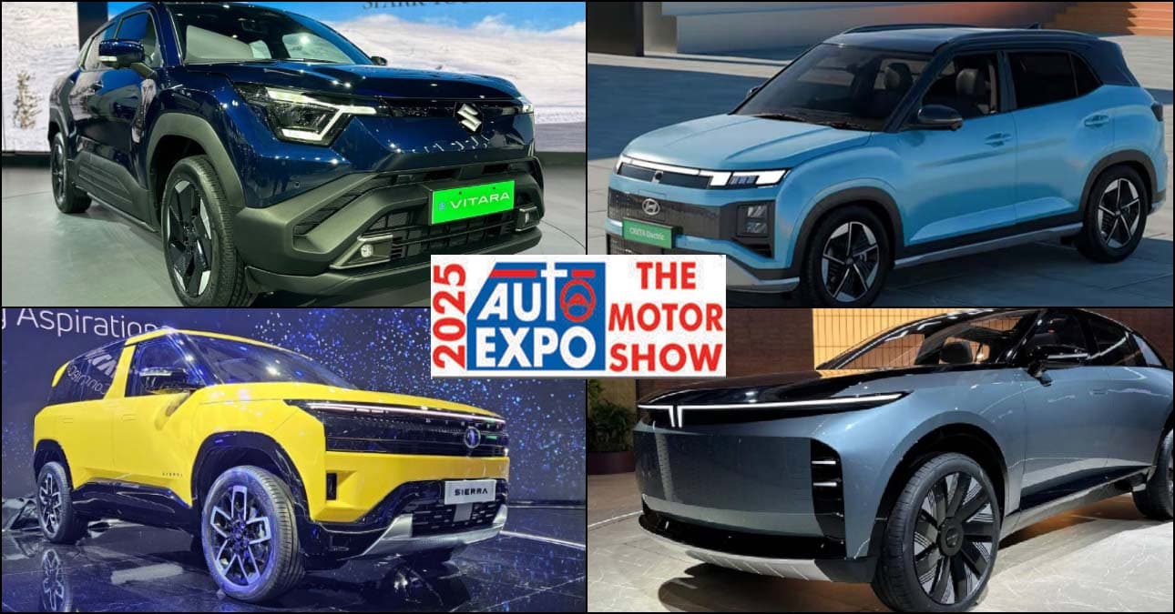 Auto Expo का पहला दिन रहा EVs के नाम, Maruti से लेकर Hyundai ने पेश की ये खास कारें