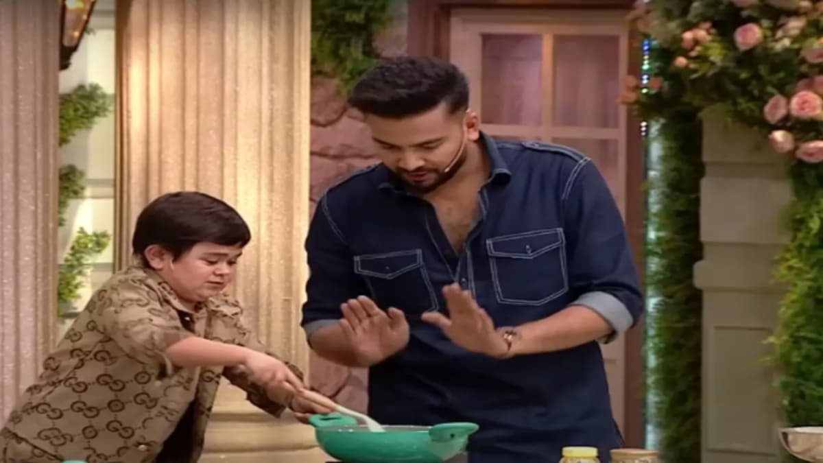 Elvish Yadav के साथ हादसा, Laughter Chefs 2 में खाना बनाते हुए लगा बैठे आग